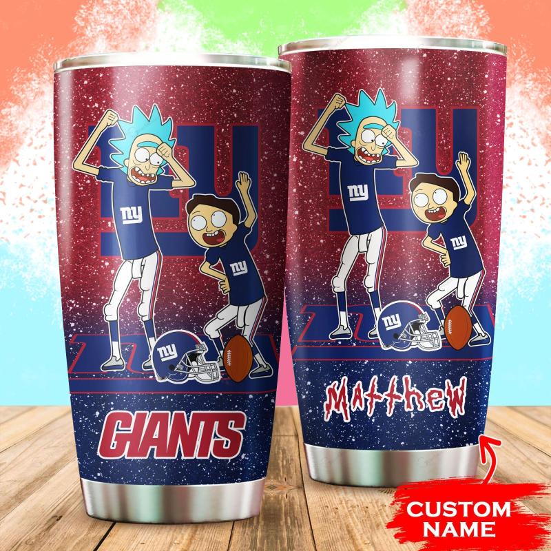 New York Giants Personalized Tumbler