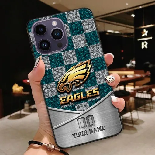 Philadelphia Eagles Phone Case Side View