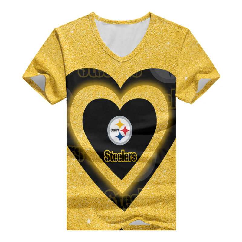 Pittsburgh Steelers Women T-shirt BG327
