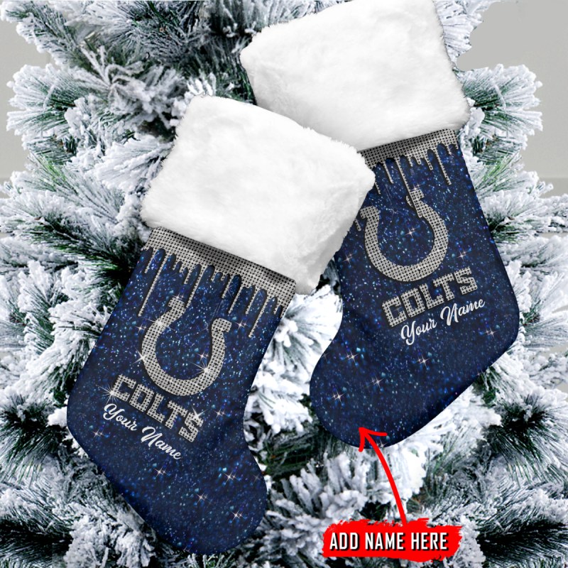Indianapolis Colts Christmas Socks Image 2