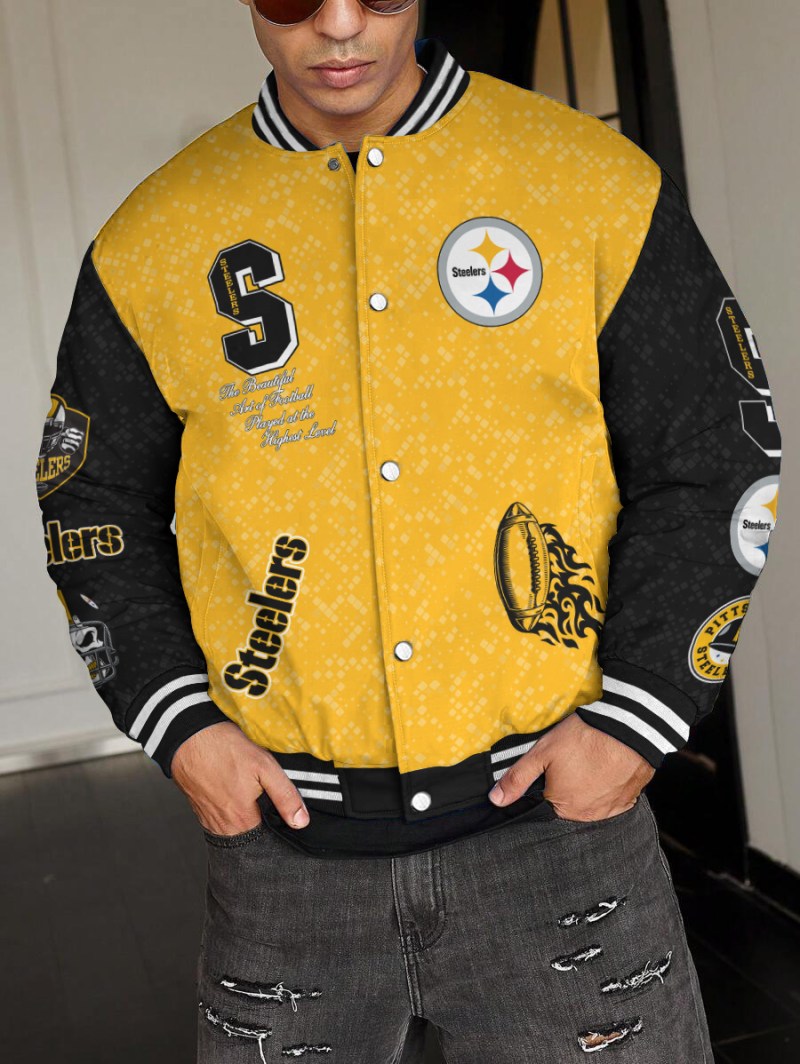 Pittsburgh Steelers Varsity Jacket