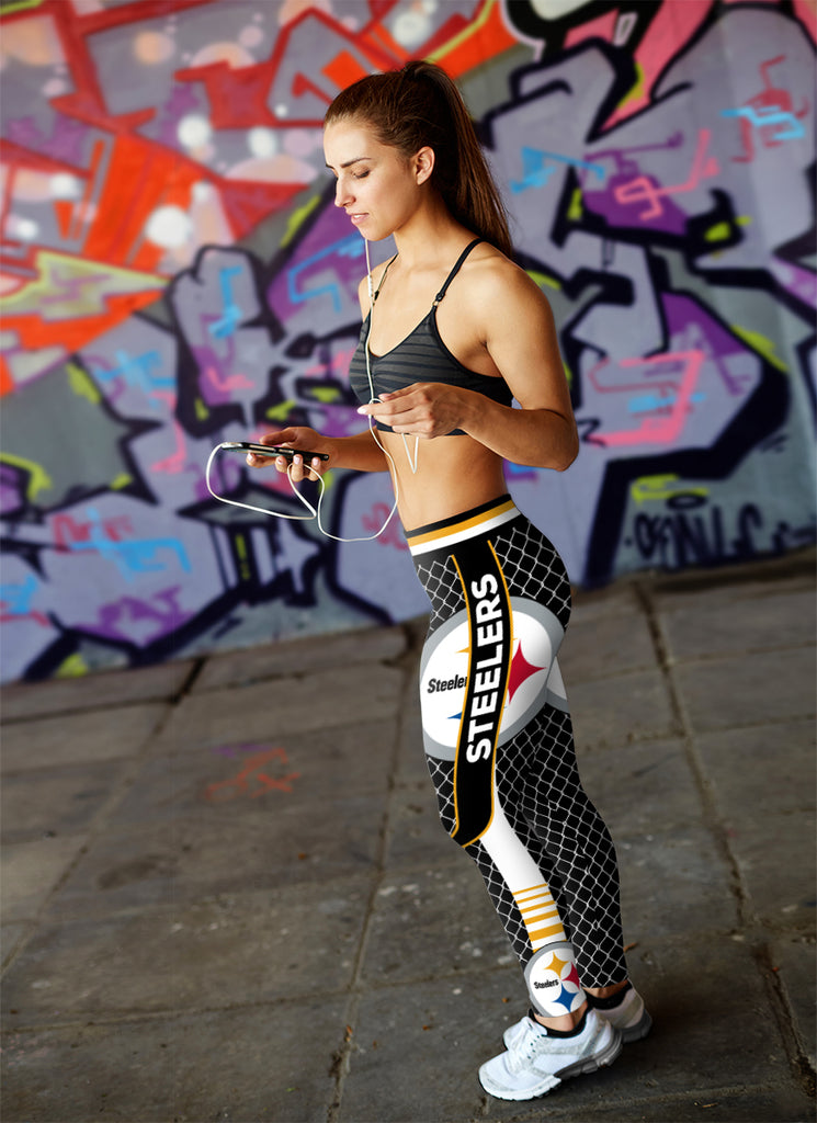 Stylish Pittsburgh Steelers Leggings