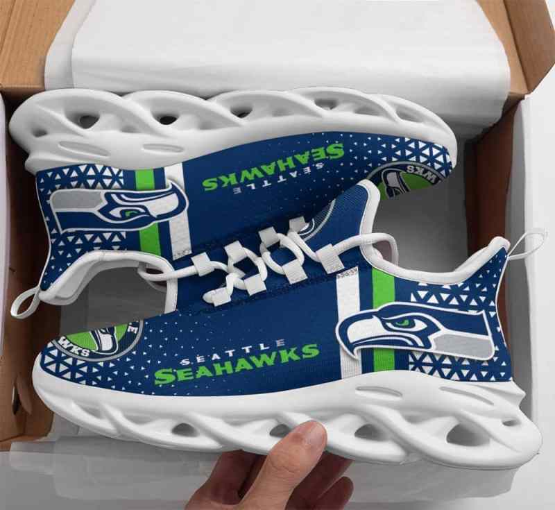 Seattle Seahawks Yezy Running Sneakers