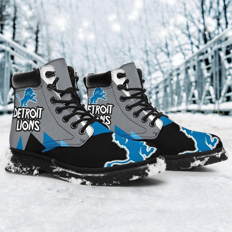 Detroit Lions TBL Boots Side View