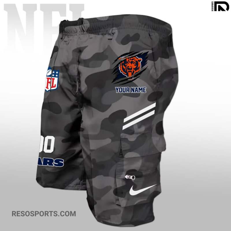 Chicago Bears Multi-Pockets Men's Shorts - Image 3
