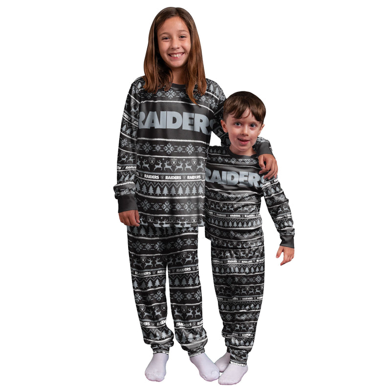 Las Vegas Raiders Family Pajamas