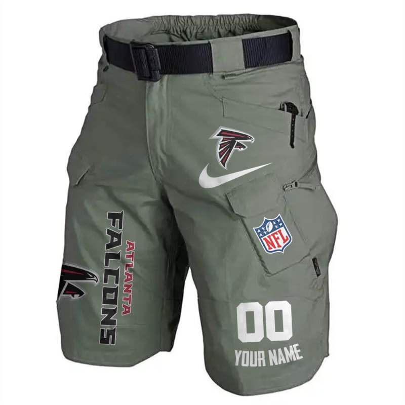 Atlanta Falcons Shorts Tactical Pockets