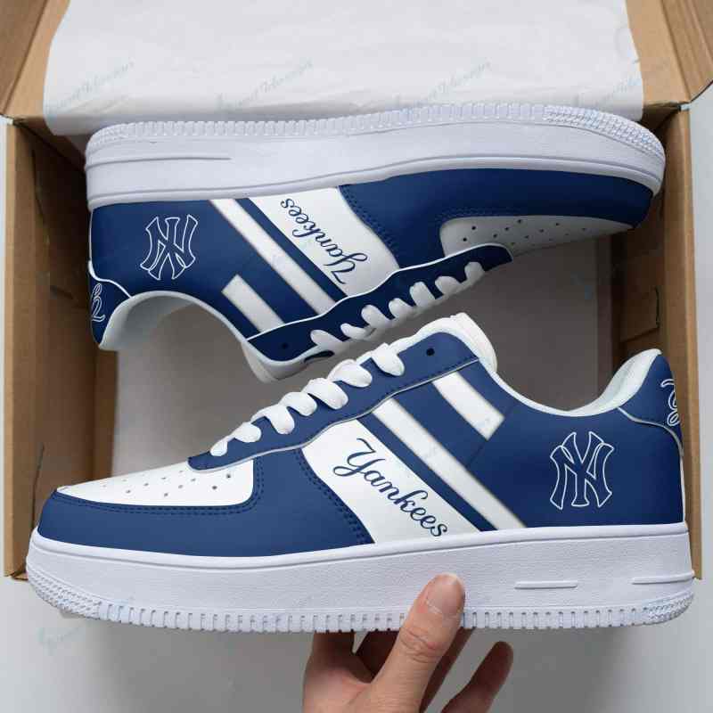 New York Yankees AF1 Shoes Back View