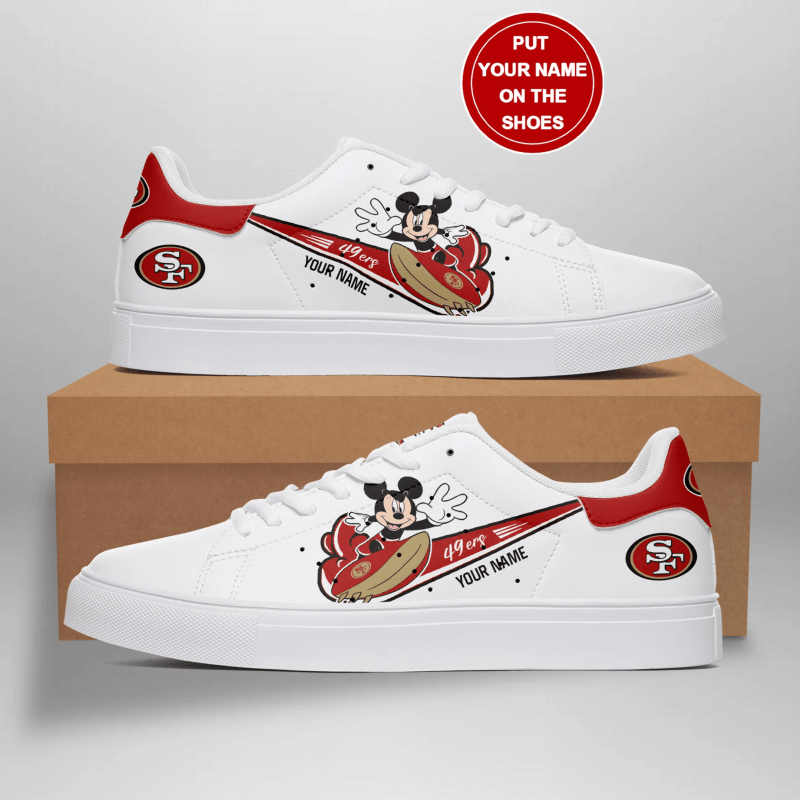 San Francisco 49ers Personalized SS Custom Sneakers
