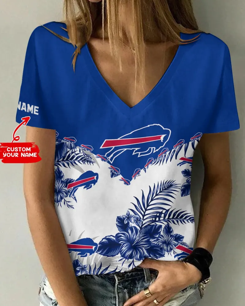 Buffalo Bills Women T-Shirt Size Chart