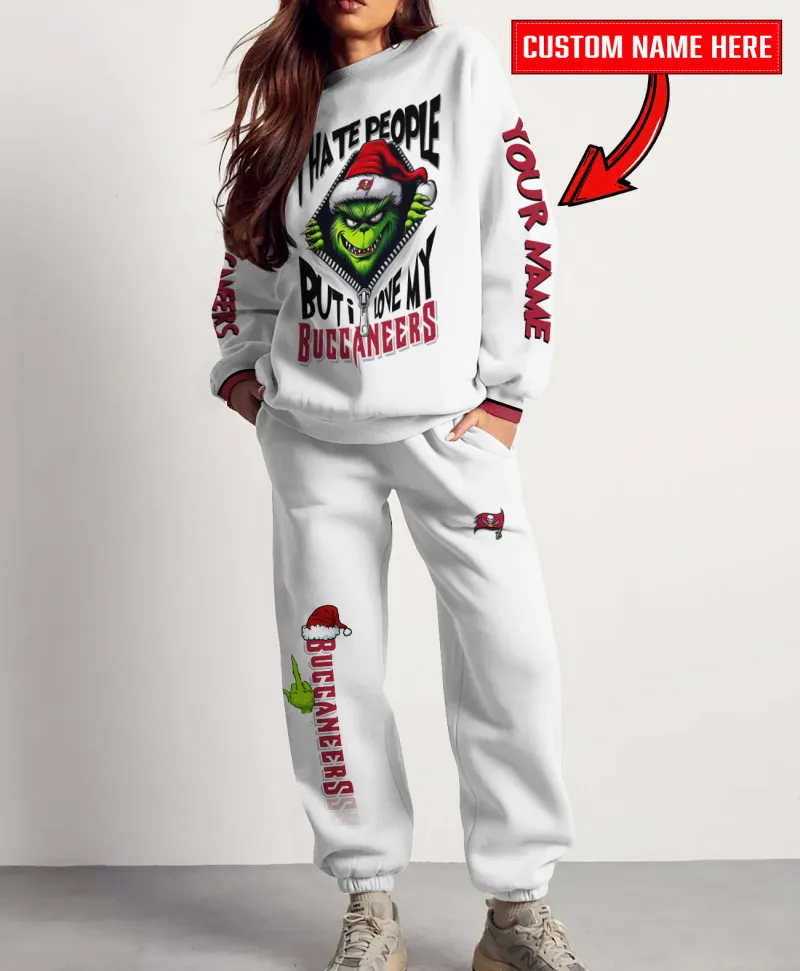 Tampa Bay Buccaneers Sweatshirt and Sweatpants Christmas Collection - MKF