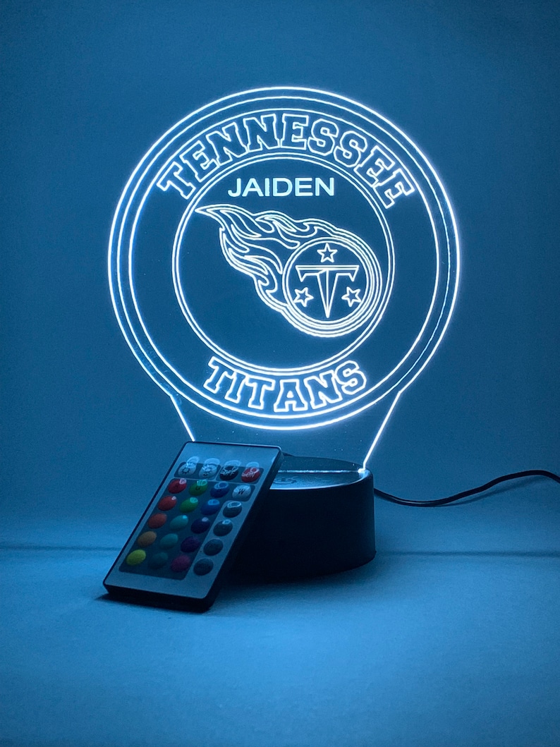 Tennessee Titans 3D Lamp with Remote