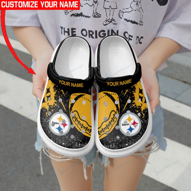 Pittsburgh Steelers Personalized Limited Clog