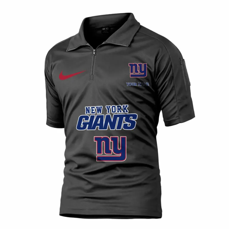 New York Giants Polo Shirt Front View