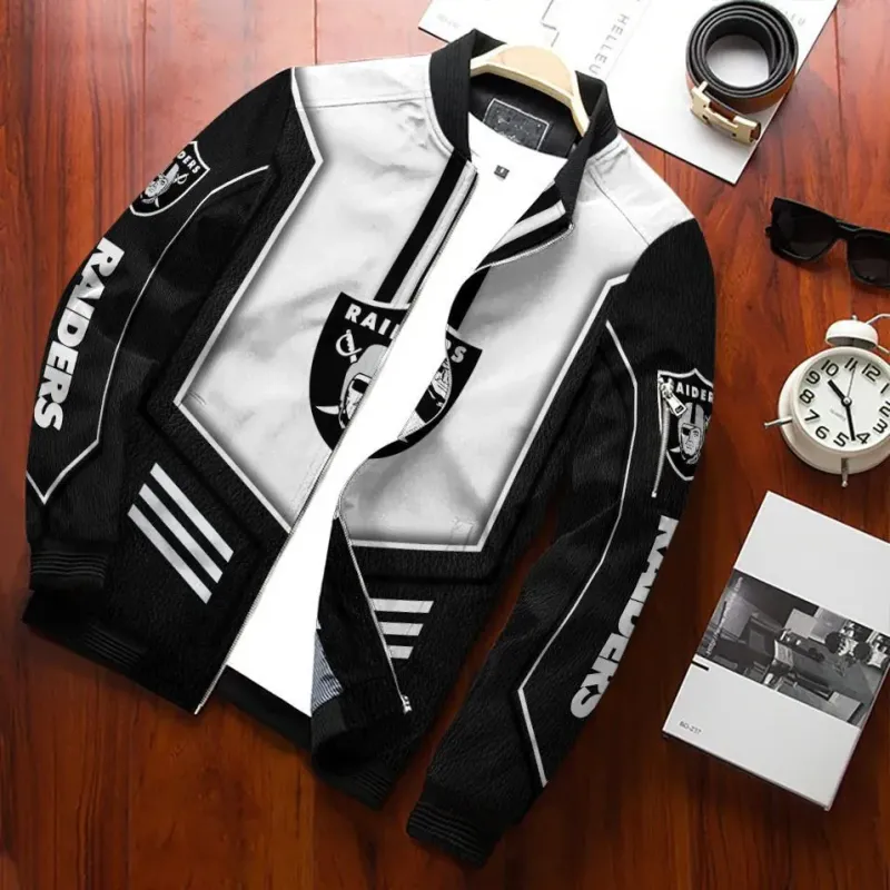 Las Vegas Raiders Bomber Jacket