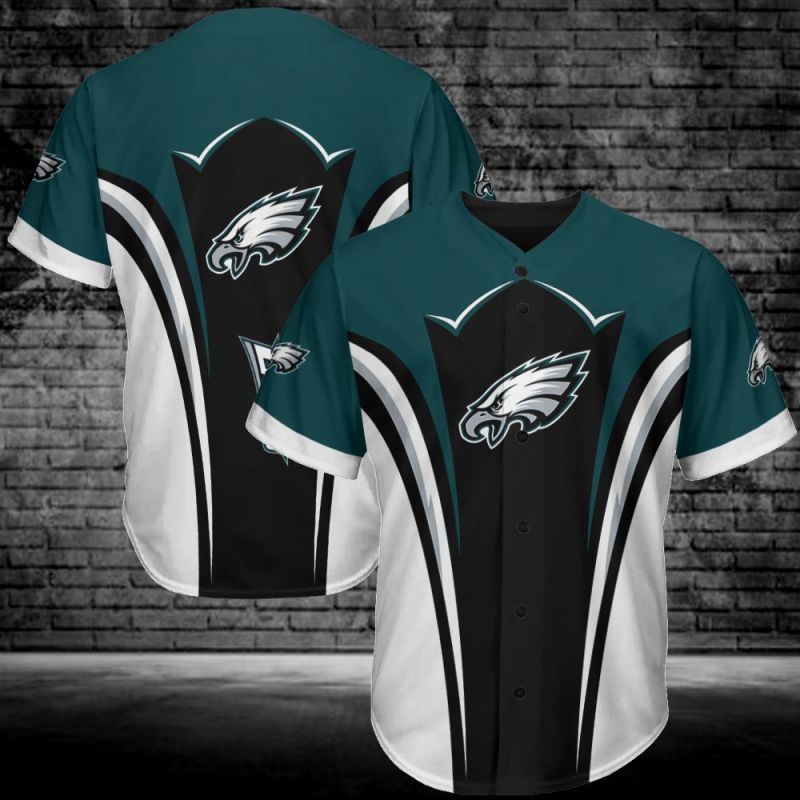 Philadelphia Eagles Baseball Jersey