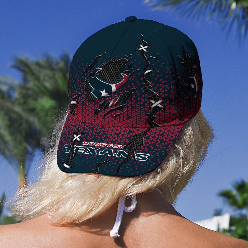 Houston Texans Cap Back View