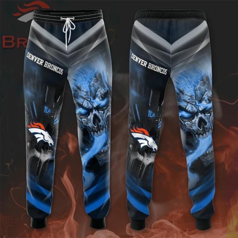 Denver Broncos 3D Printed Pocket Sweatpant