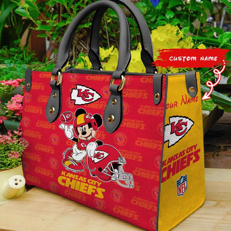 Kansas City Chiefs Hand Bag Front View