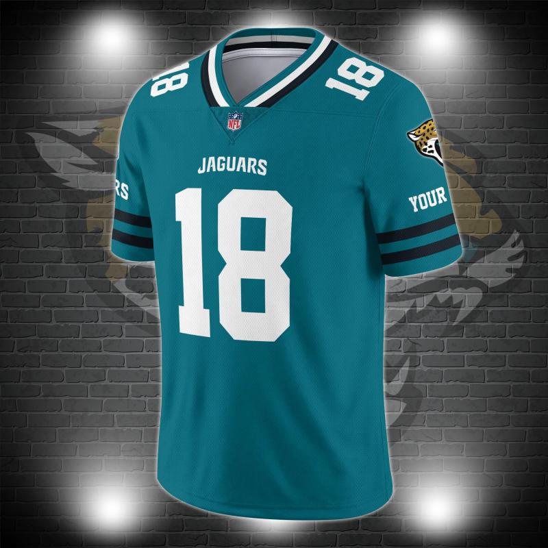 Jacksonville Jaguars V-neck Jersey Second View