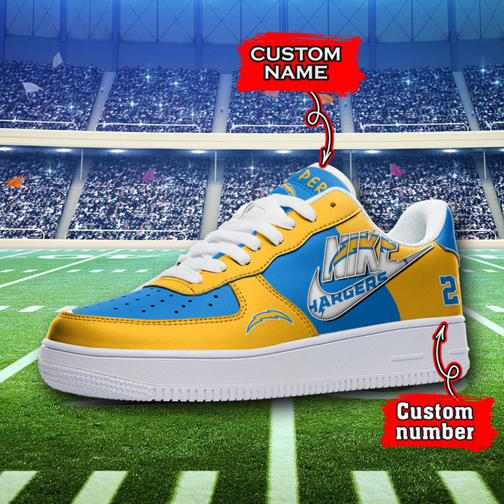Custom Los Angeles Chargers Sneakers