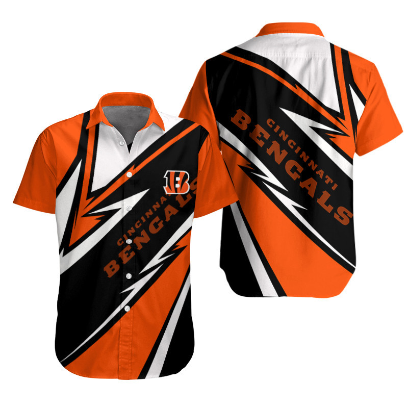 Cincinnati Bengals Button Shirt Sizing Chart