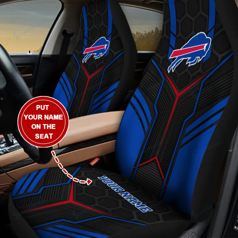 Buffalo Bills Personalized Car Seat Covers