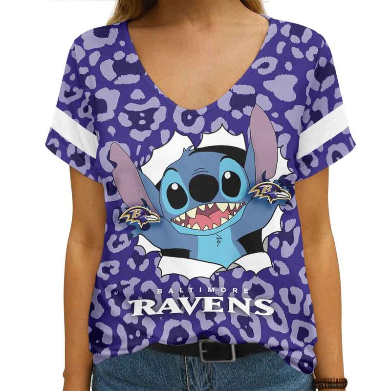 Baltimore Ravens V-neck Women's T-Shirt