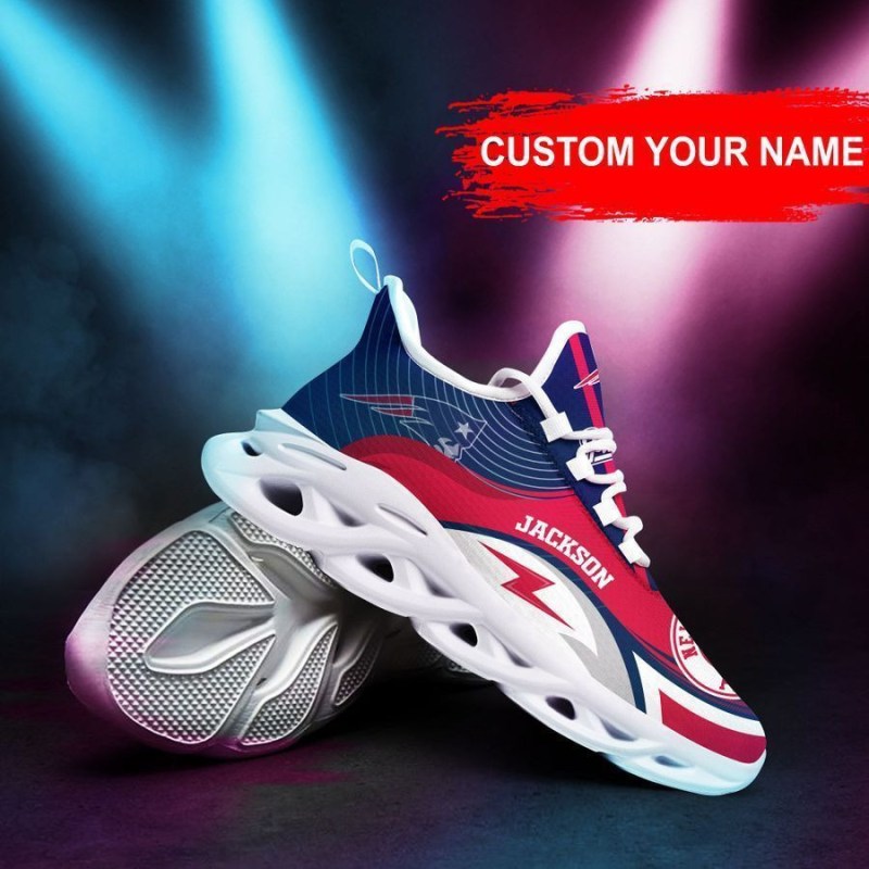 New England Patriots Personalized Sneakers