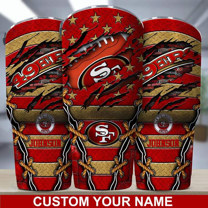 San Francisco 49ers Personalized Tumbler