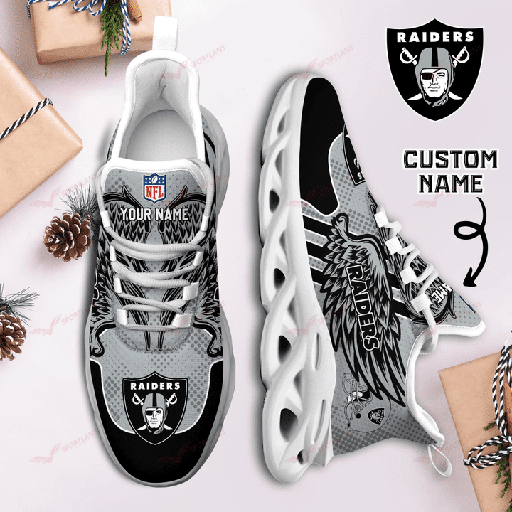 Las Vegas Raiders Yezy Running Sneakers