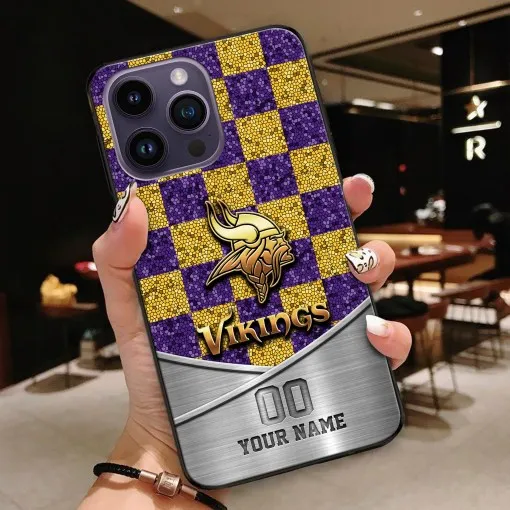 Minnesota Vikings Phone Case Side View