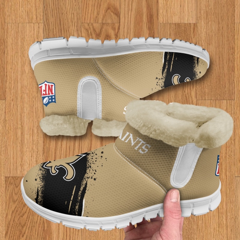 New Orleans Saints Comfy Winter Snow Boots