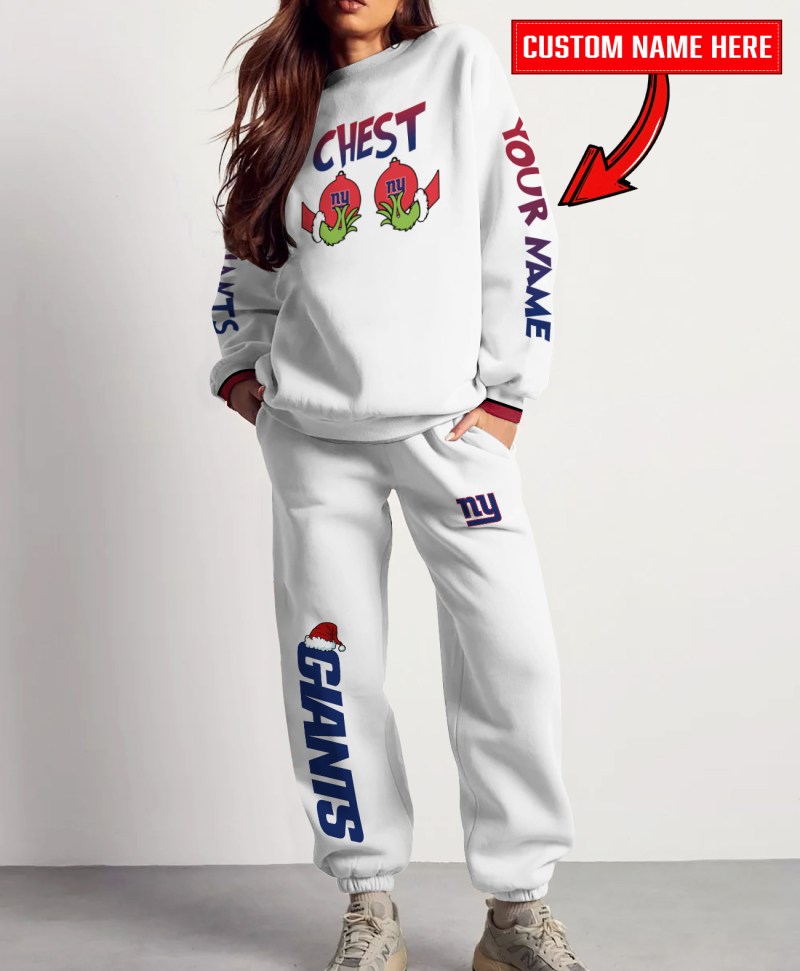 New York Giants Sweatshirt and Sweatpants Combo