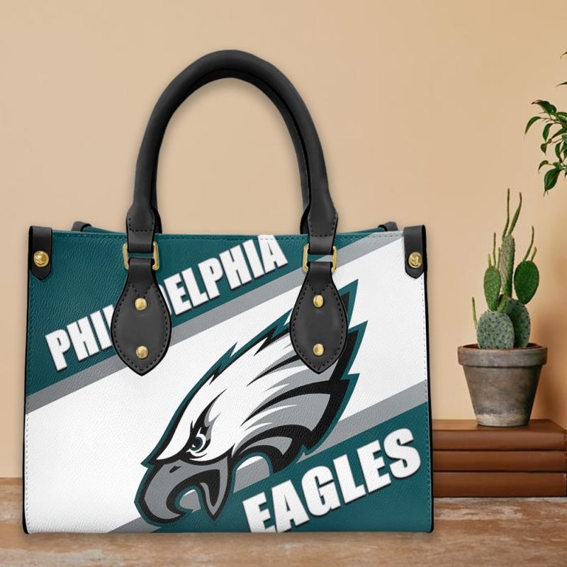 Philadelphia Eagles Leather Hand Bag