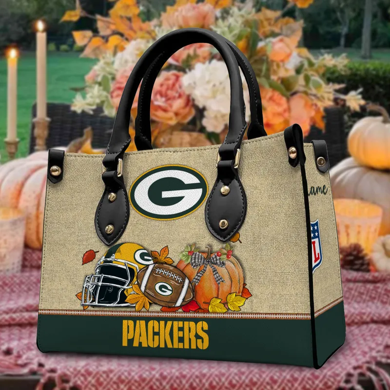 Green Bay Packers Hand Bag Mockup 1