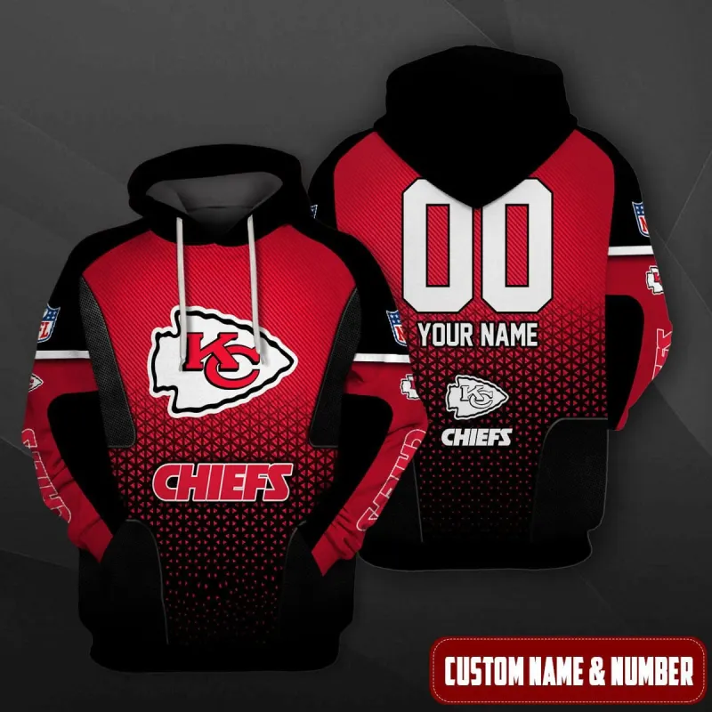 Kansas City Chiefs Personalized Hoodie
