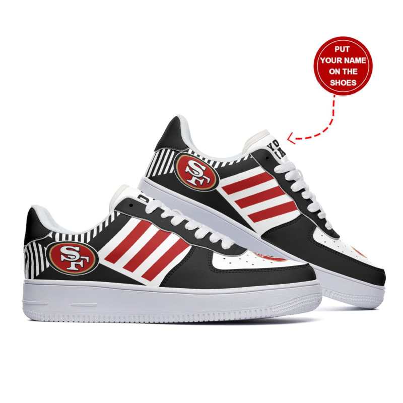 San Francisco 49ers Personalized AF1 Shoes Lifestyle