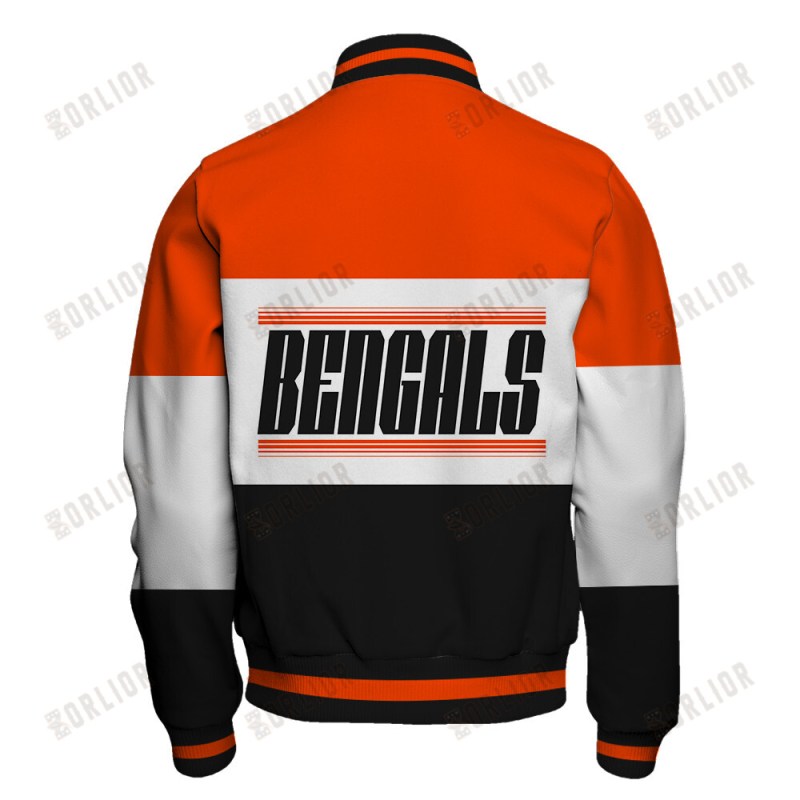 Unisex Cincinnati Bengals Varsity Jacket