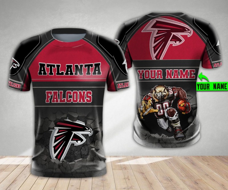 Atlanta Falcons Personalized Ugly Christmas Sweater Image 4
