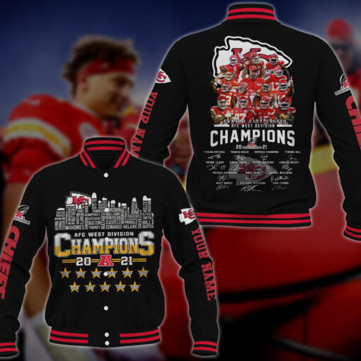 Kansas City Chiefs Champions Baseball Jacket