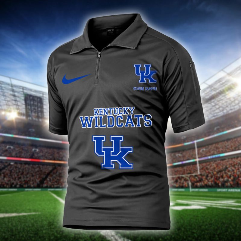 Kentucky Wildcats Army Polo Shirt - Black