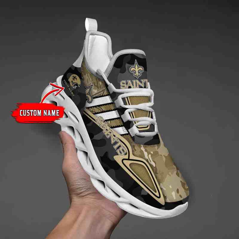 New Orleans Saints Personalized Yezy Running Sneakers