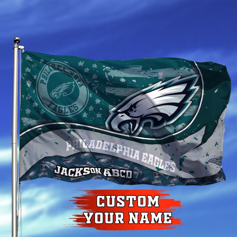 Philadelphia Eagles Personalized Flag