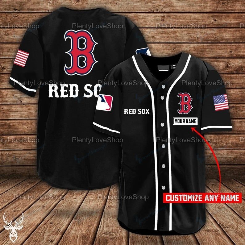 Boston Red Sox Personalized Baseball Jersey