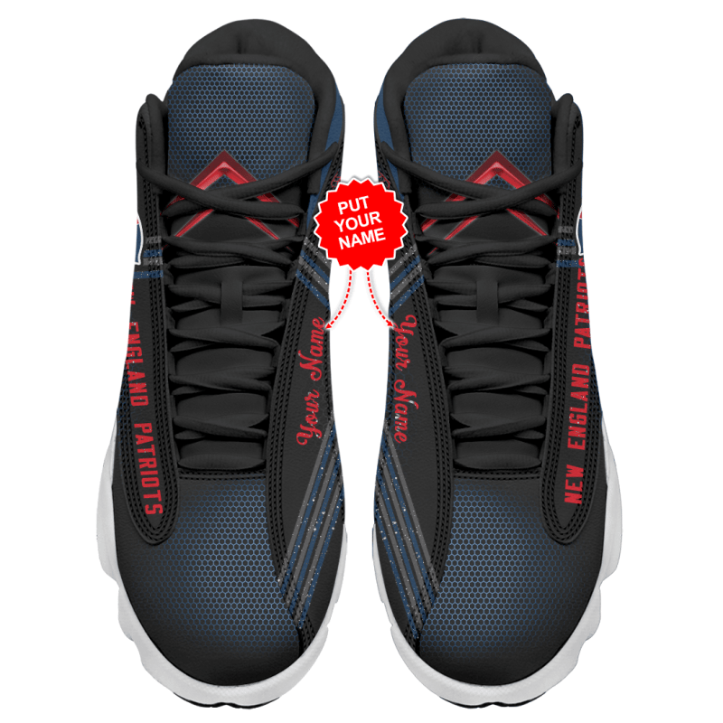 New England Patriots Personalized AJD13 Sneakers