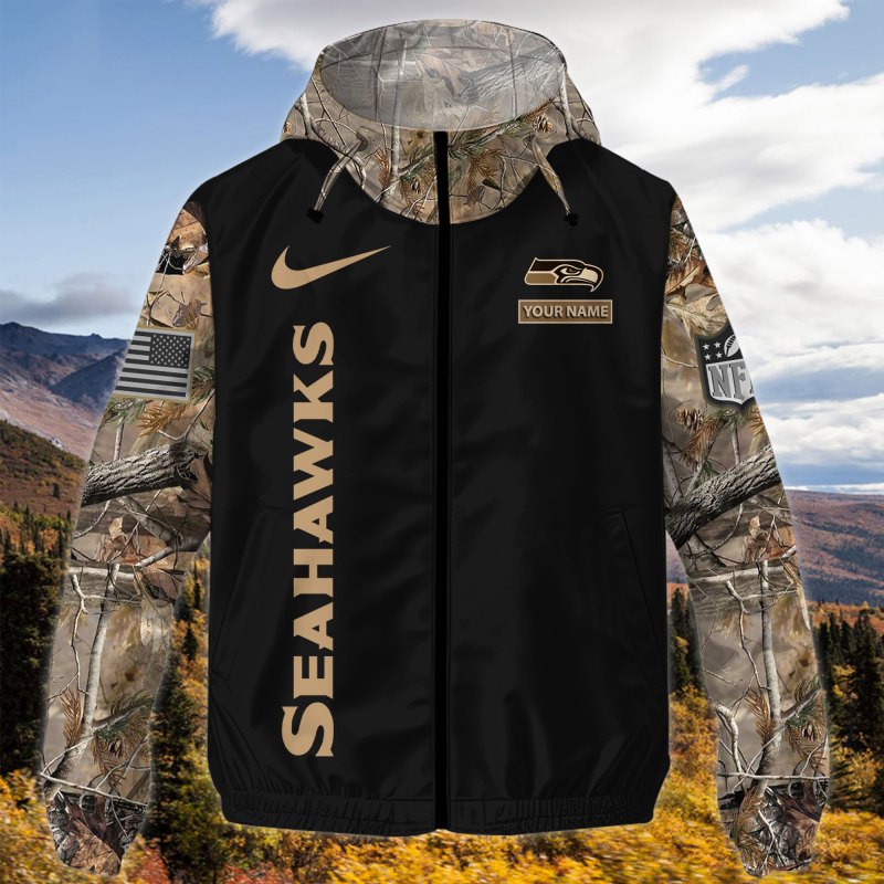 Seattle Seahawks Hunting Jacket Image 2
