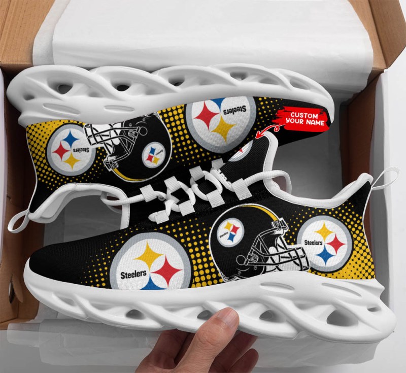 Pittsburgh Steelers Personalized Yezy Running Sneakers