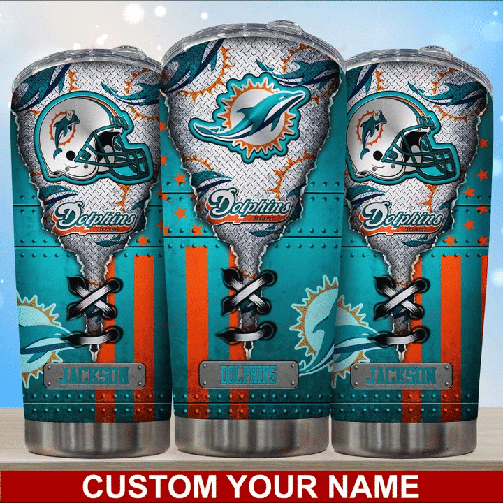 Miami Dolphins Tumbler Image 2