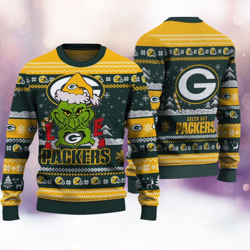 Green Bay Packers Ugly Christmas Sweater Image 2